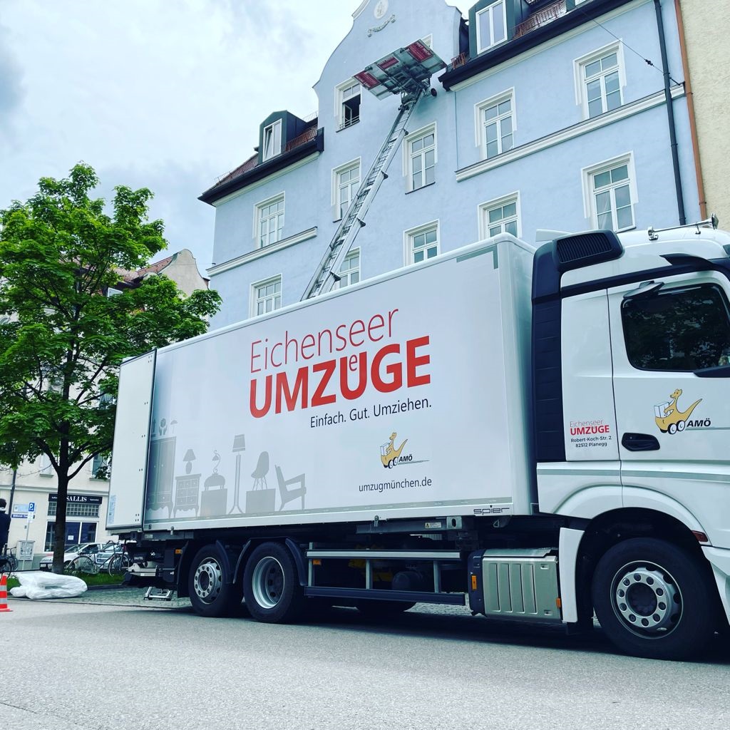 Umzug in München mit der Umzugsfirma Eichensser